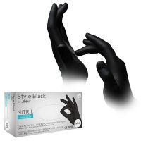 AMPri Nitrilhandskar Style Black - 100st